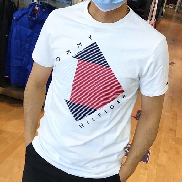 Tommy Hilfiger 78J3224 110 Tee T shirt NWT - Picture 1 of 8